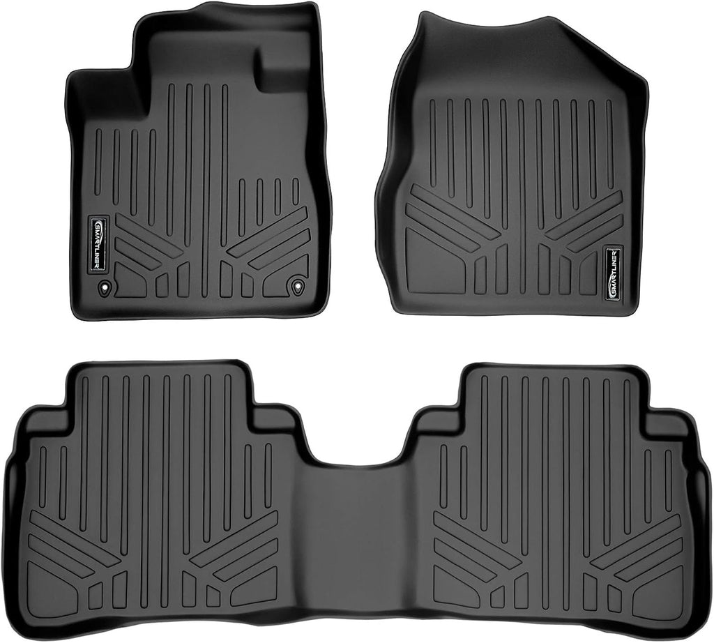 MAXLINER Floor Mats 2 Row Liner Set for 2009-2014 Nissan Murano