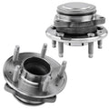 Detroit Axle - 2 Rear Wheel Bearing and Hubs Assembly for Chevy Equinox & GMC Terrain 2018-2021 FWD, 5 Lugs Non-ABS