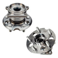 Detroit Axle - 4WD Pair Rear Wheel Bearing and Hub Assembly for Toyota RAV4 2001 2002 2003 2004 2005 AWD 5-Lug Models
