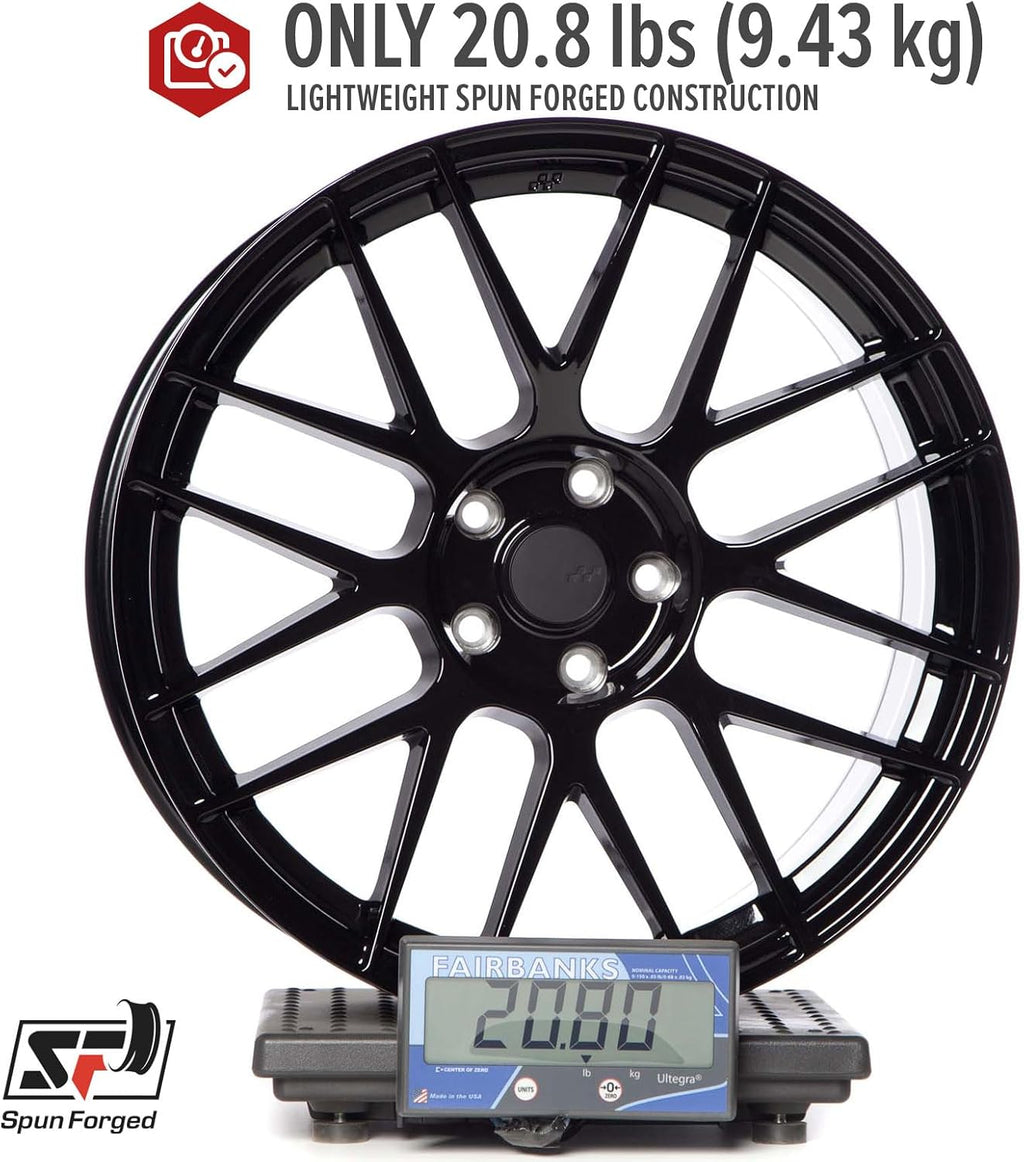 Circuit Performance CSF11 19x8.5' Gloss Black 5x112 [+35mm] Wheel Compatible with Audi, VW, Mercedes, BMW