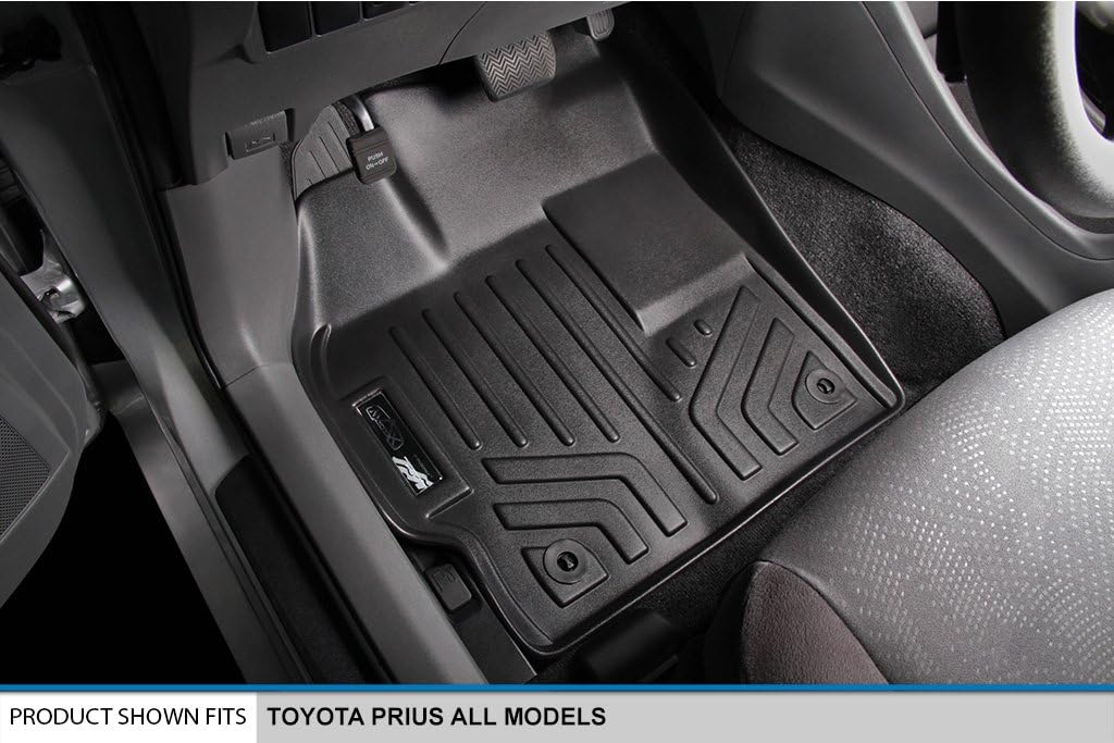 MAX LINER-A0123/B0124 Floor Mats 2 Row Liner Set for 2012-2017 Toyota Prius V