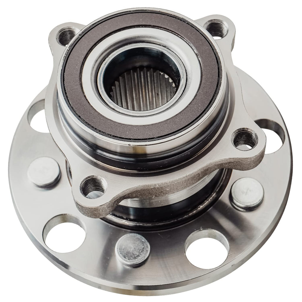 Detroit Axle - 2 Rear Wheel Bearing Hubs for Lexus is F IS250 IS350 GS300 GS350 GS430 GS450h GS460 GS F RC F, Wheel Hub Bearings Assembly Set Replacement, Pair Hubs