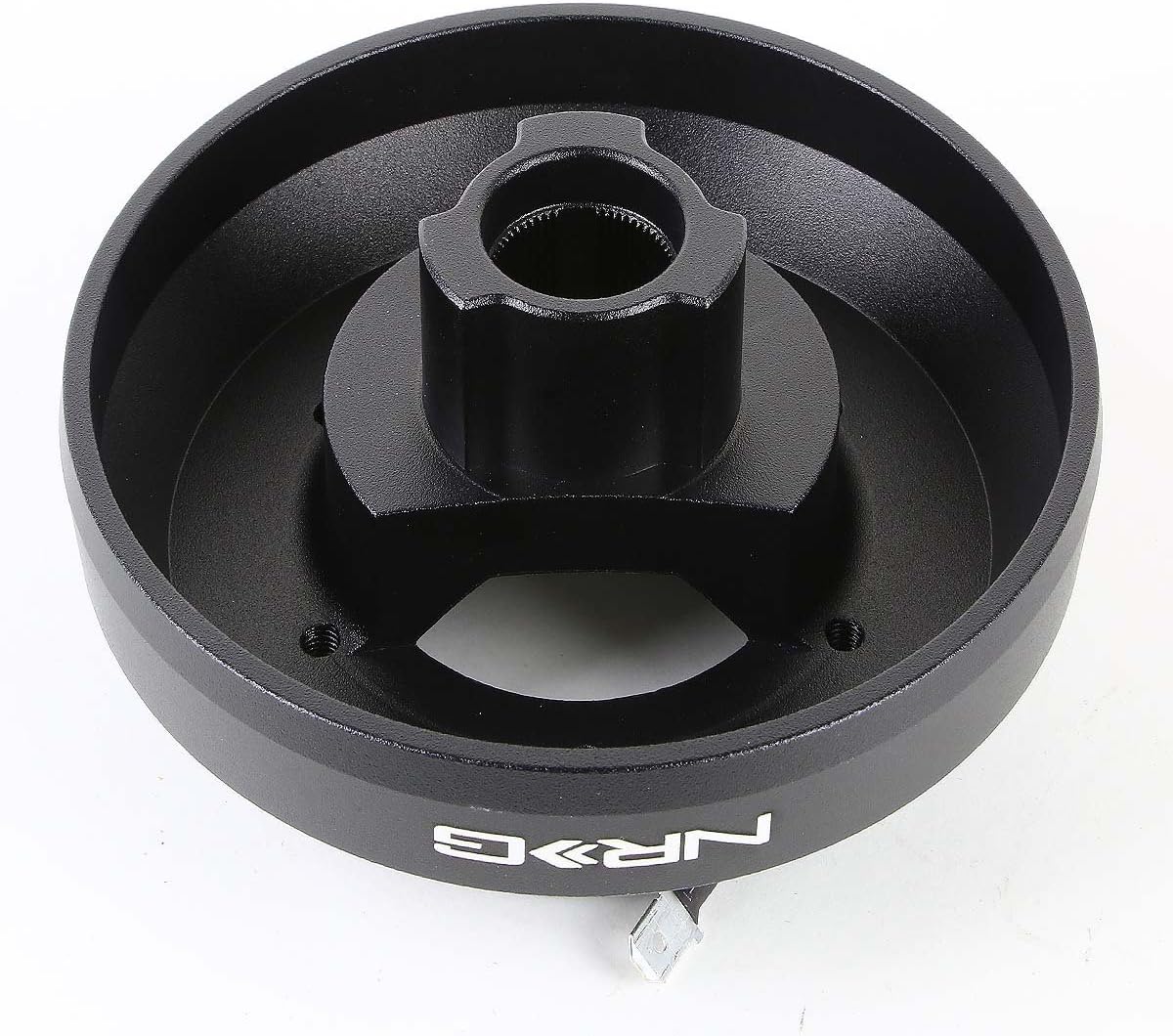 NRG Innovations NRG-SRK-178H Racing Style Steering Wheel Quick Release Short Hub Adapter, 6 X 70mm Bolt Pattern, Black Body