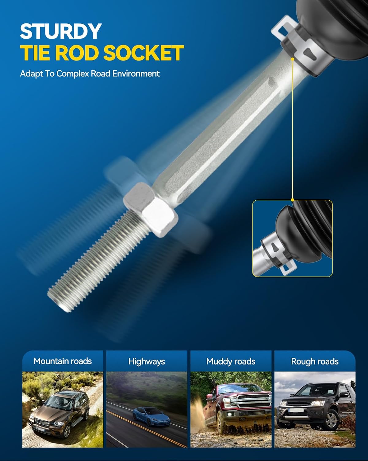 PHILTOP Power Steering Rack and Pinion Compatible with Hummer H3 2006 2007 2008 2009 2010 All Models, H3T 2010 All Models, Hydraulic Rack and Pinion Replace 22-1040