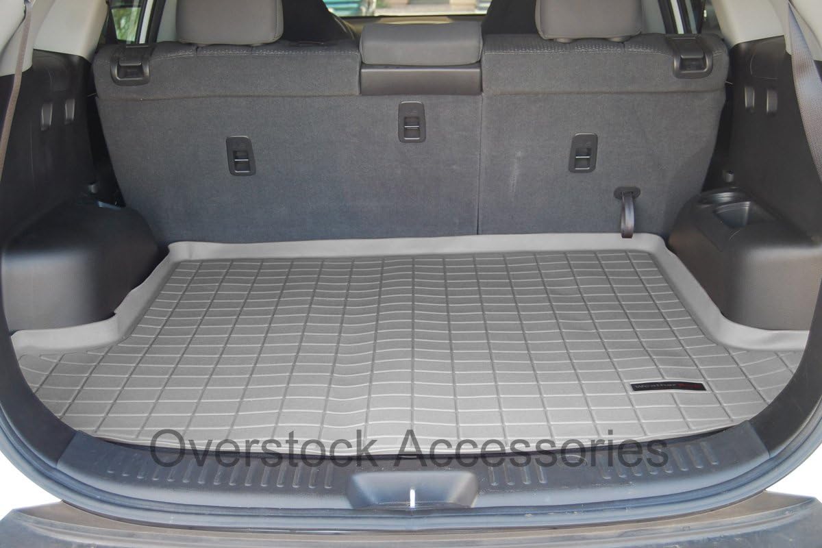 WeatherTech Cargo Trunk Liner for Cadillac Escalade ESV, Suburban, Yukon XL - Behind 2nd Row (42677), Grey
