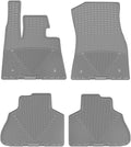 WeatherTech All-Weather Floor Mats for BMW X5 50e, X5 M, X5 M Competition - 1st & 2nd Row (W565GR-W566GR), Grey