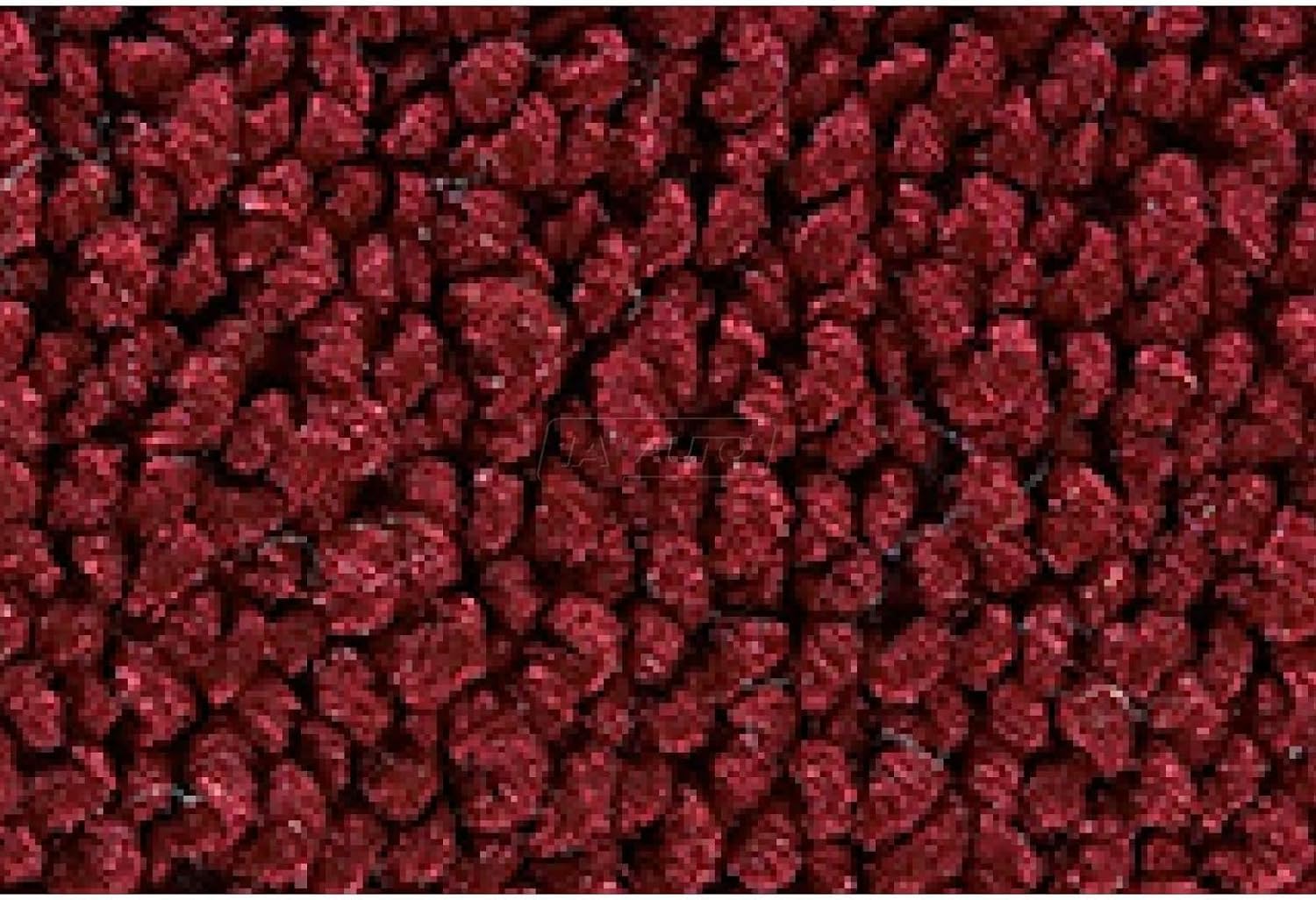 Replacement 69-71 Ford Torino GT Convertible w/ 2 Black Inserts 13-Maroon Carpet for Auto