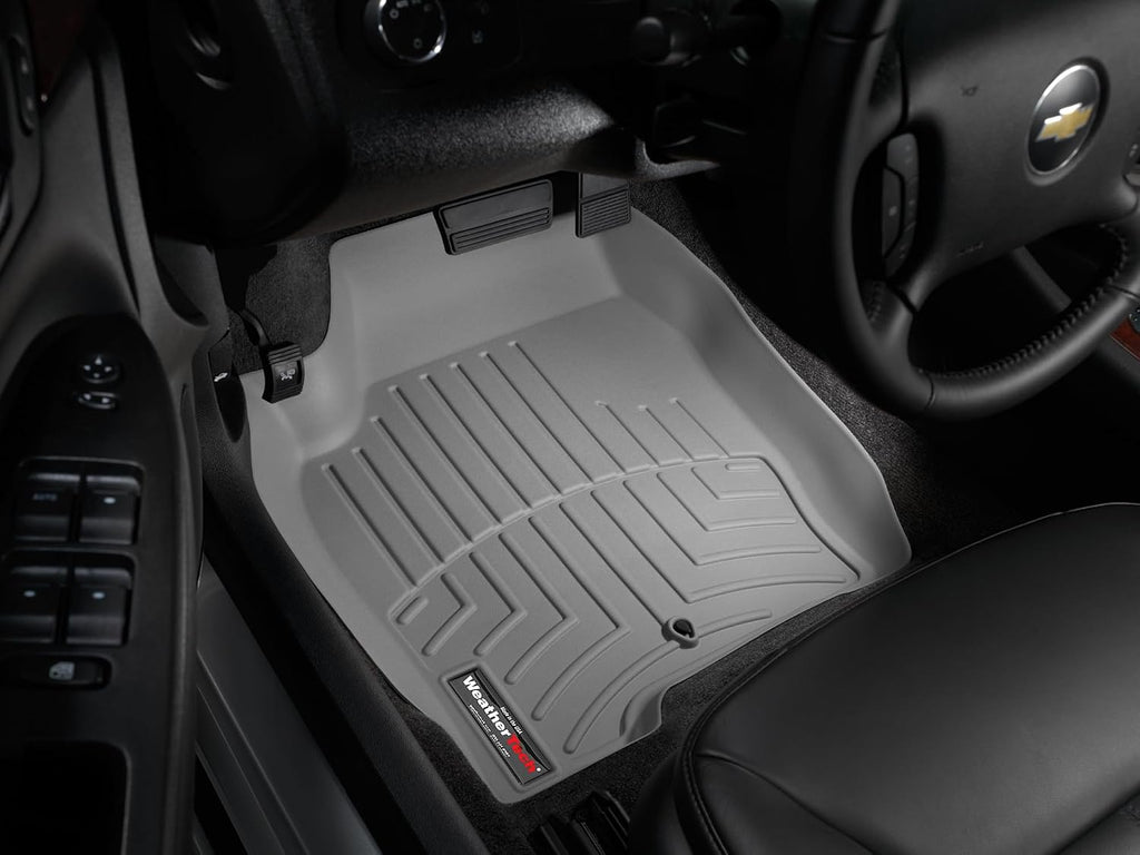 WeatherTech Custom Fit FloorLiners for Chevrolet Impala Limited (Fleet), Impala, Grand Prix - 1st Row (461241), Grey