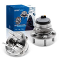 Detroit Axle - FWD Rear Wheel Bearing Hubs for 2014-2020 Ford Fusion 2014-2016 Lincoln MKZ [Built After 01/18/2014], Wheel Bearing and Hubs Assembly Replacement