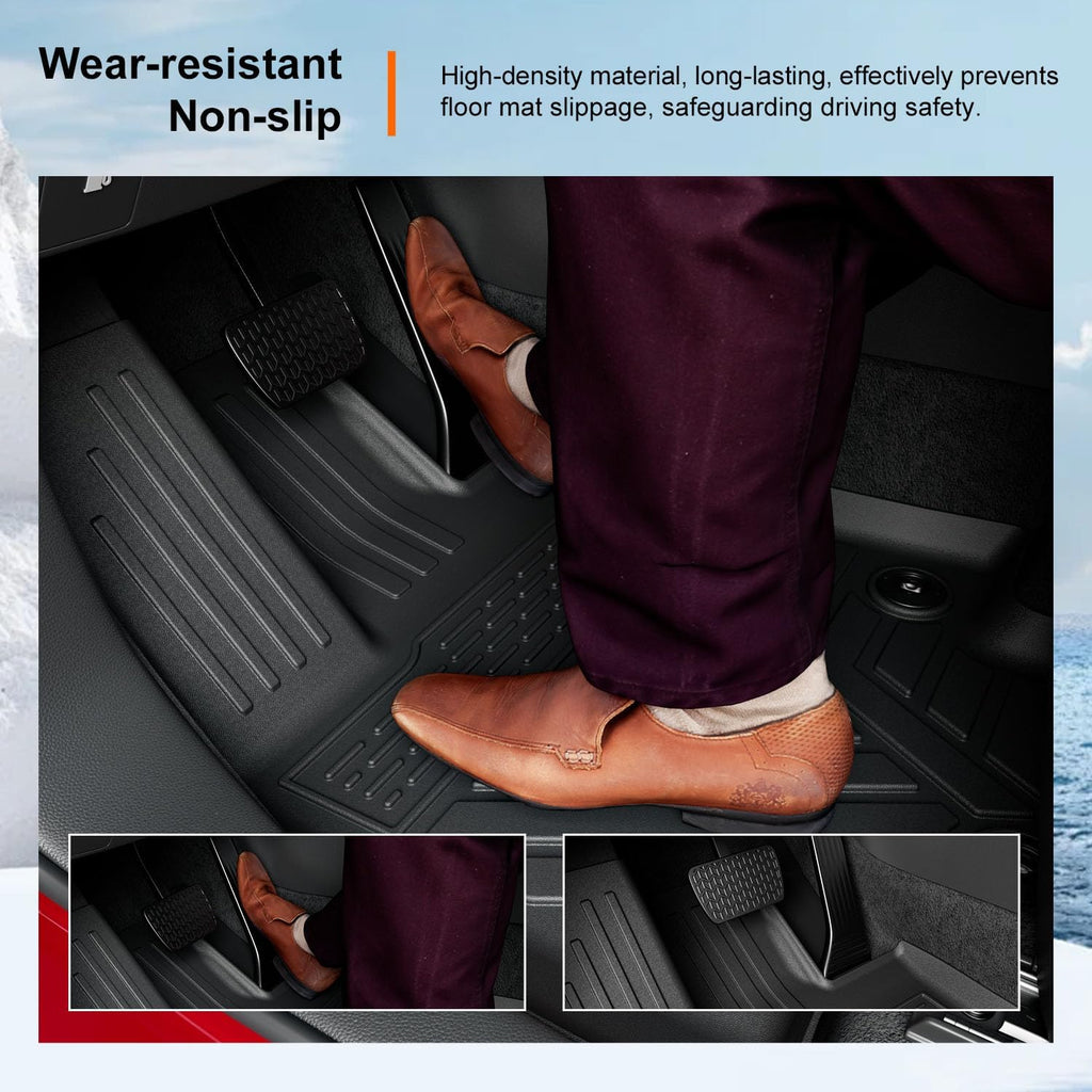 powoq 6&7 Seats Floor Mats Compatible with 2024-2026 Lexus TX350 TX500H TX550H+ Cargo Mat Cargo Liner Replacement for 2024 2025 2026 Lexus TX Accessories (Trunk Mat with Backrest Mat+Floor Mats)