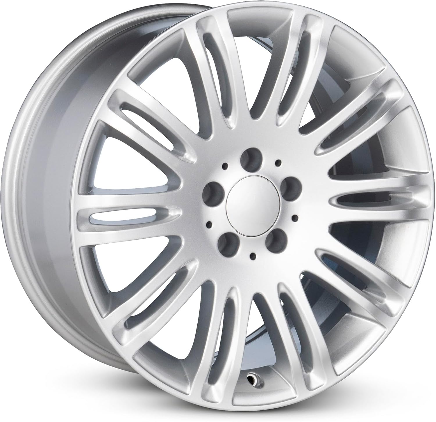 For 2007-2009 Mercedes-Benz E-Class 18 Inch Painted Silver Rim - OE Direct Replacement - Road Ready Car Wheel