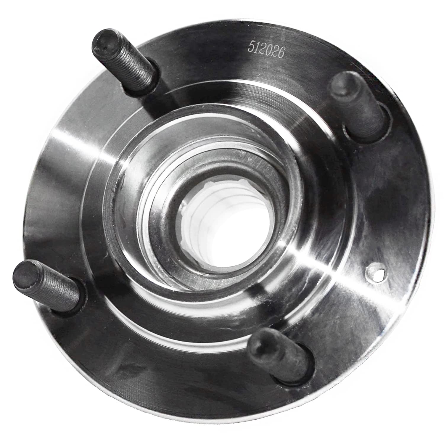 Detroit Axle - Rear Wheel Hub and Bearings Assembly Replacement for 1992-1998 Hyundai Sonata 4 Lug w/ABS - 2pc Set
