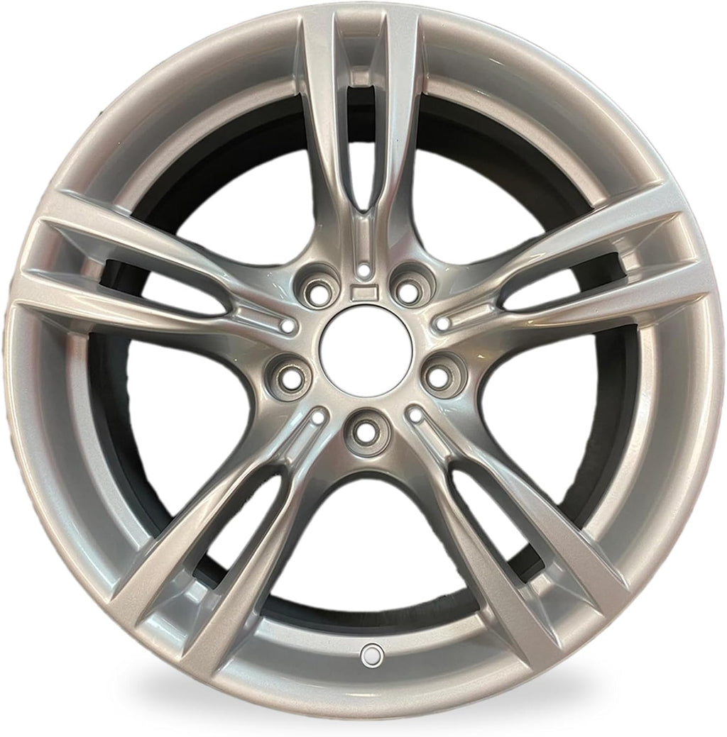 18' New Single Silver REAR Wheel for BMW 3 & 4 SERIES ACTIVEHYBRID 2012-2020 OEM Design Replacement Rim