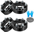 1.25inch 6x135mm Wheel Spacers Compatible with Ford F-150/Expedition 15-24, 15-22 Lobo, Compatible with Lincoln Navigator 15-24,87.1mm Bore & 6 Lug M14x1.5 Studs & 6x5.3 Hubcentric, 4PCS