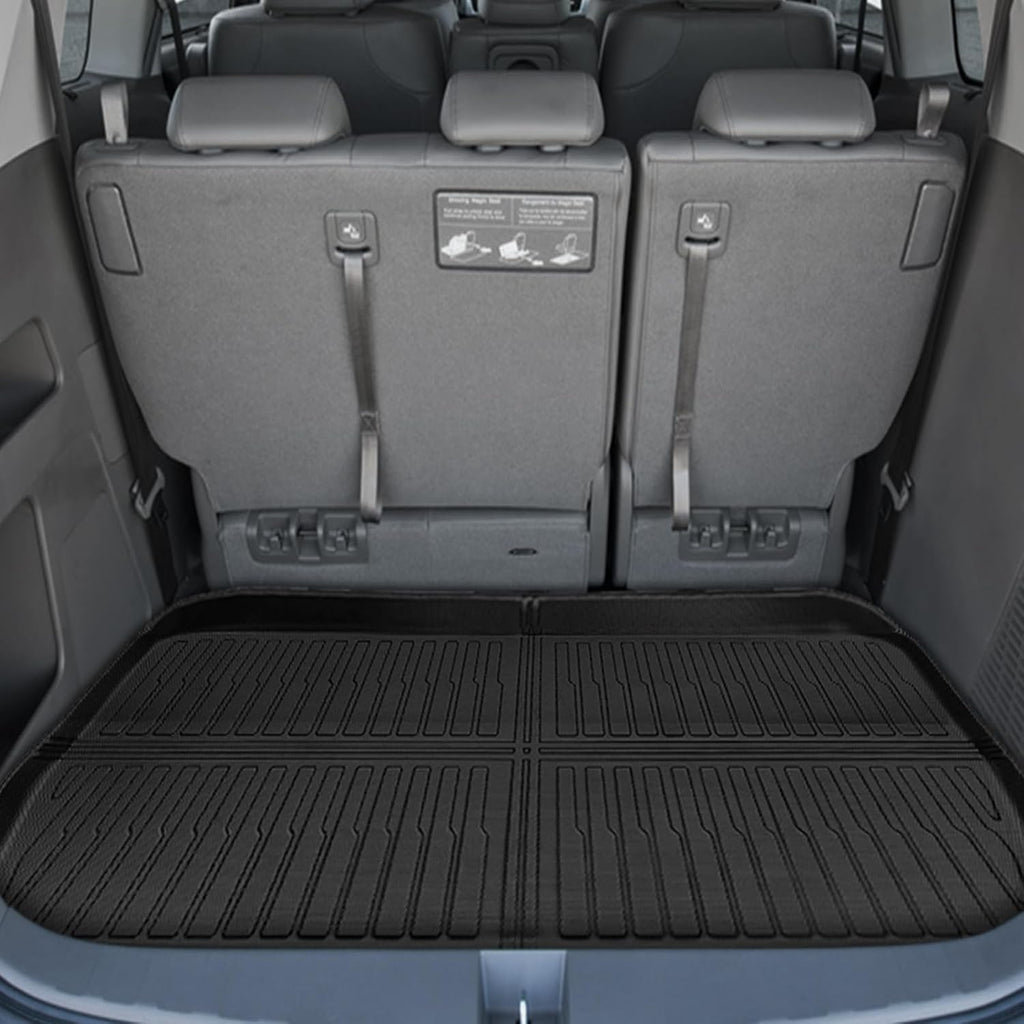 Floor Mats for Honda Odyssey 2011 2012 2013 2014 2015 2017, 2016 Odyssey Floor Mats, 1st and 2nd 3rd Row & Cargo Mat, TPE Non-Slip Waterproof Summer Winter Car Accessories
