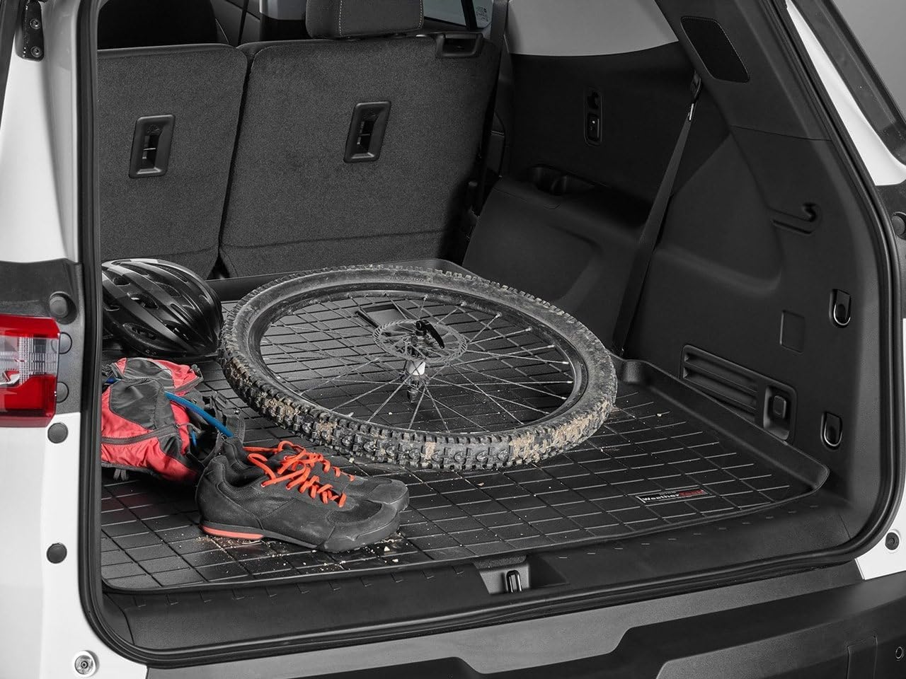 WeatherTech Cargo Trunk Liner for Mitsubishi Mirage, Mirage Trunk (40680), Black