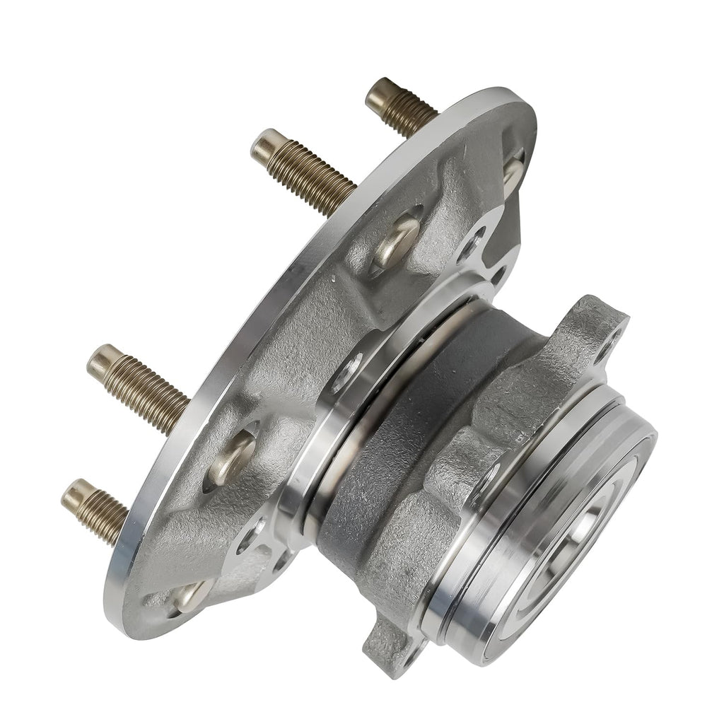 Detroit Axle - Front 2pc Wheel Bearing Hubs for 4WD 09-12 Chevrolet Colorado GMC Canyon, 2 Wheel Bearing & Hubs Assembly Set 2009 2010 2011 2012 Replacement