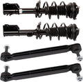 TRQ Front Suspension Kit 4 Piece for Jeep | for 2017-2021 Jeep Compass AWD Auto Trans Mexico Built Models (1st VIN Digit 3)