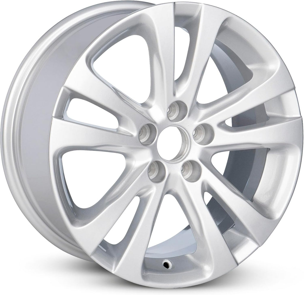For 2015-2017 Chrysler 200 17 Inch Painted Hyper Silver Rim - OE Direct Replacement - Road Ready Car Wheel
