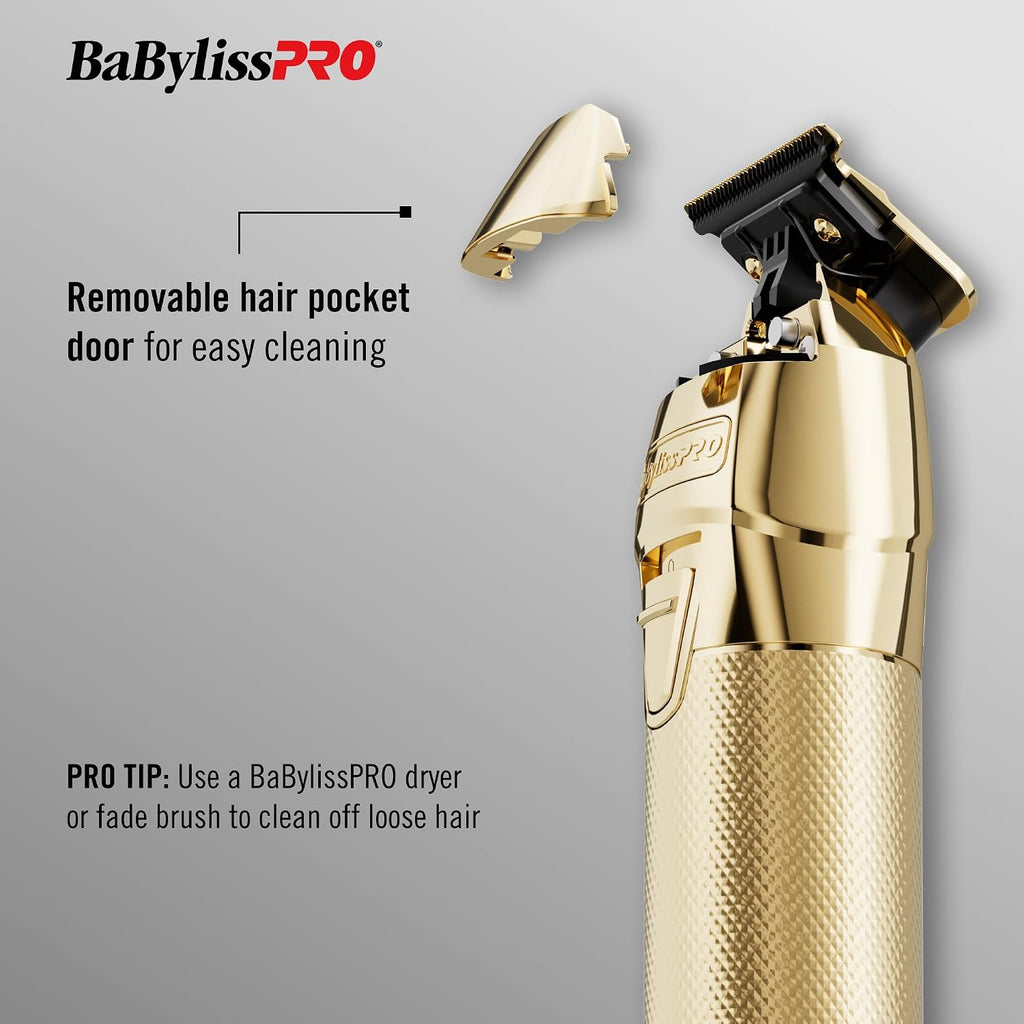 BaBylissPRO FXONE Professional Cordless Outlining Trimmers for Men with Interchangeable Battery