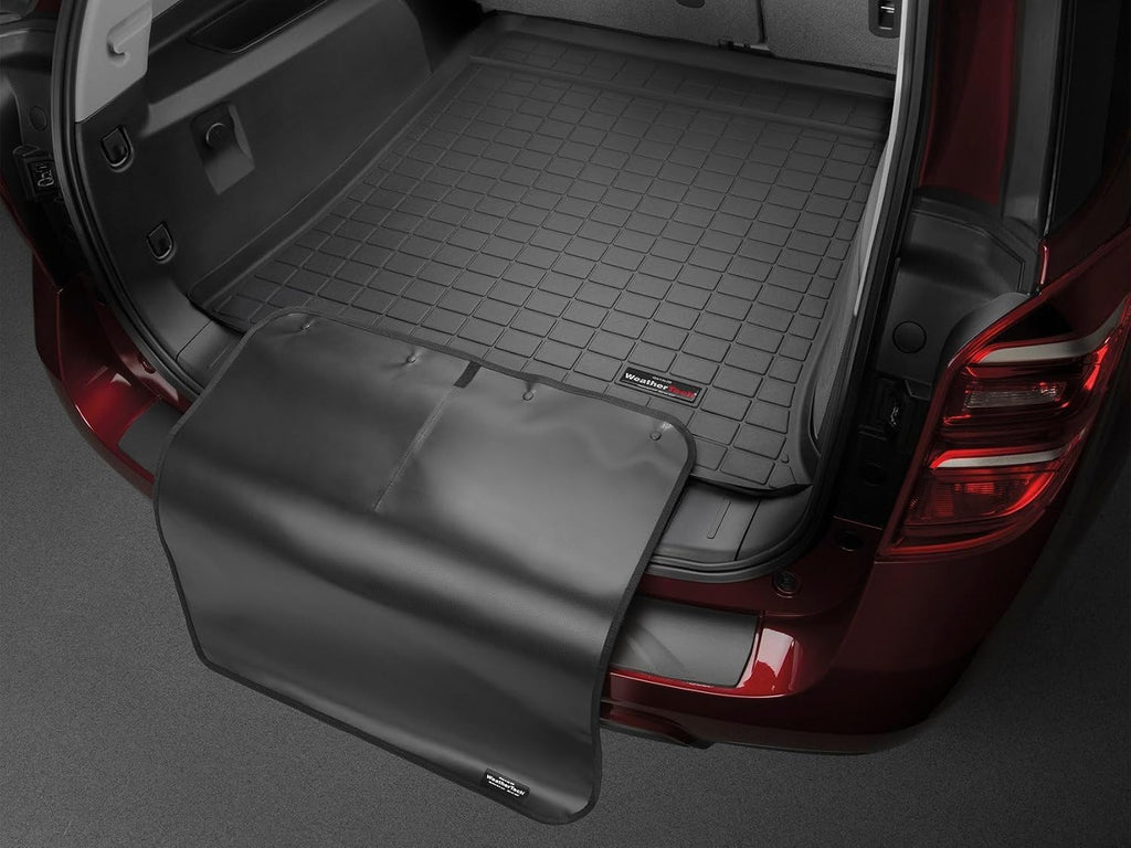 WeatherTech Cargo Trunk Liner with Bumper Protector for Ford Explorer ST, Explorer, Explorer Hybrid - Behind 2nd Row w/Bumper Protector (401304SK), Black