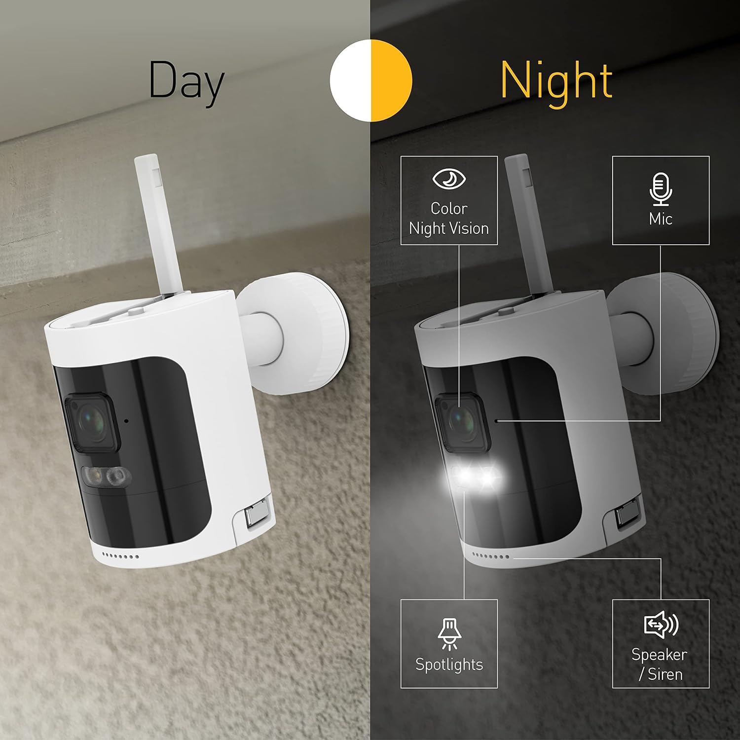 Swann AllSecure600™ 3 Camera 8 Channel 2K Wire-Free HD Wireless NVR Security System