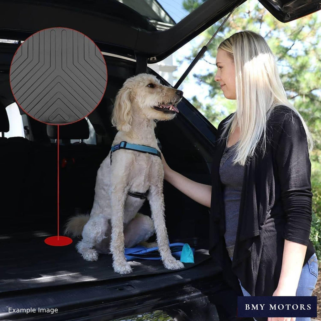 Car Floor Mats + Cargo Liner +Upper Compatible for Mercedes-Benz EQB 2022-2024 Black | Front & Rear Full Set Trunk Mat with Floor Mats | Waterproof | All Weather | High Tech Mat
