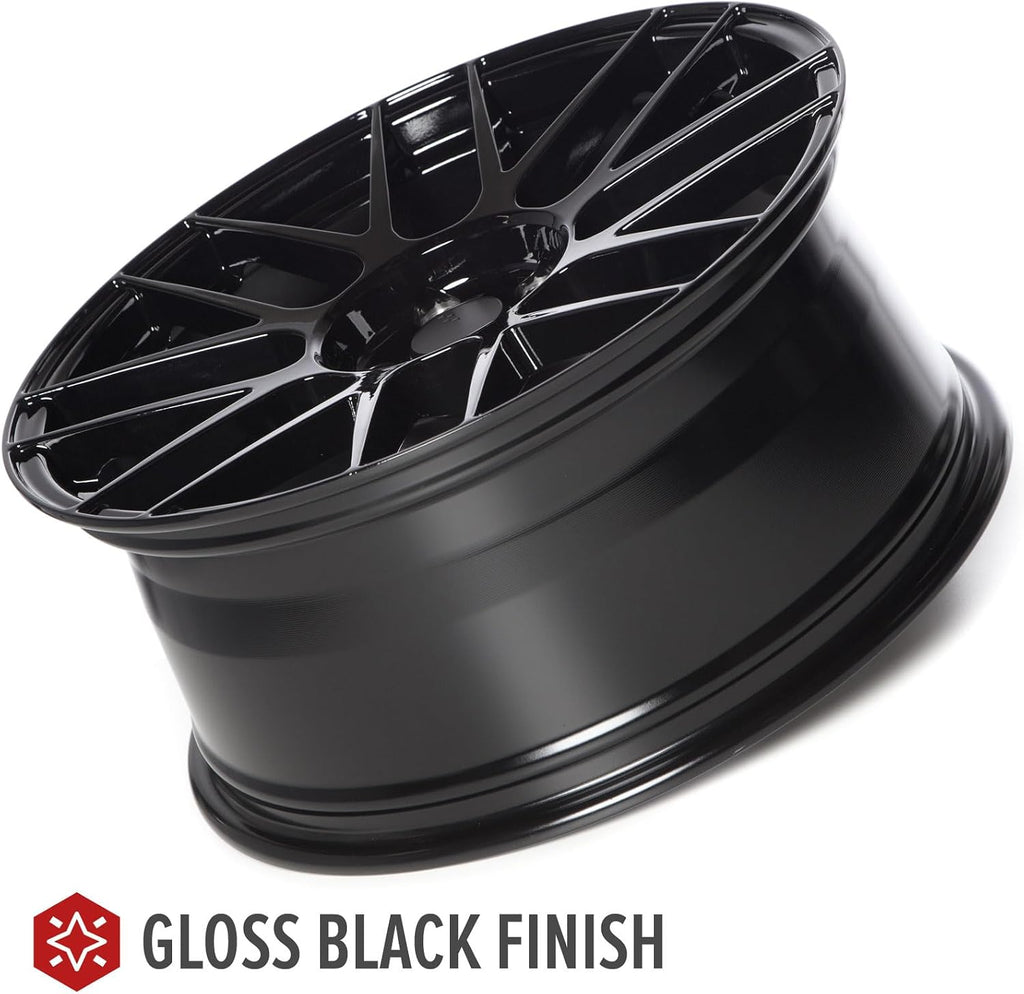 Circuit Performance CSF11 19x8.5' Gloss Black 5x112 [+35mm] Wheel Compatible with Audi, VW, Mercedes, BMW