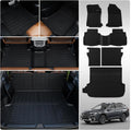 Floor Mats Compatible with 2020-2025 Subaru Outback Cargo Liner Cargo Mat Trunk Liner TPE All Weather Back Seat Cover Protector 2024 Outback Accessories (Trunk Mat+Bakcrest Mats+Floor Mats)