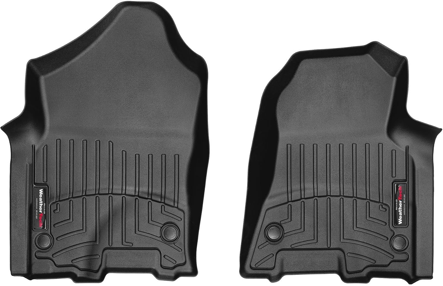 WEATHERTECH Front Auto Floor Mats for 2019 Plus Ram 1500 Regular Cab