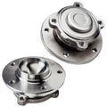 Detroit Axle - Front 2pc Wheel Bearing Hubs for BMW 323i 325Ci 325i 328i 330Ci 330i 335d 335i 335is, X1 128i 135i 135is Z4, 8 Bolts Wheel Bearing and Hubs Assembly Replacement