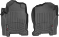 WeatherTech Custom Fit FloorLiners for Nissan NV Cargo, NV Passenger, NV Passenger - 1st Row (4411171V), Black