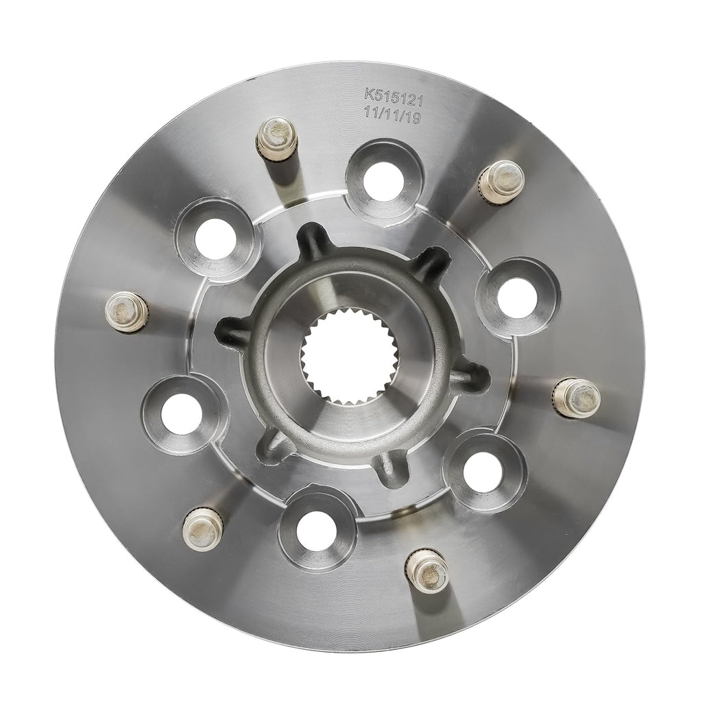 Detroit Axle - Front 2pc Wheel Bearing Hubs for 4WD 09-12 Chevrolet Colorado GMC Canyon, 2 Wheel Bearing & Hubs Assembly Set 2009 2010 2011 2012 Replacement
