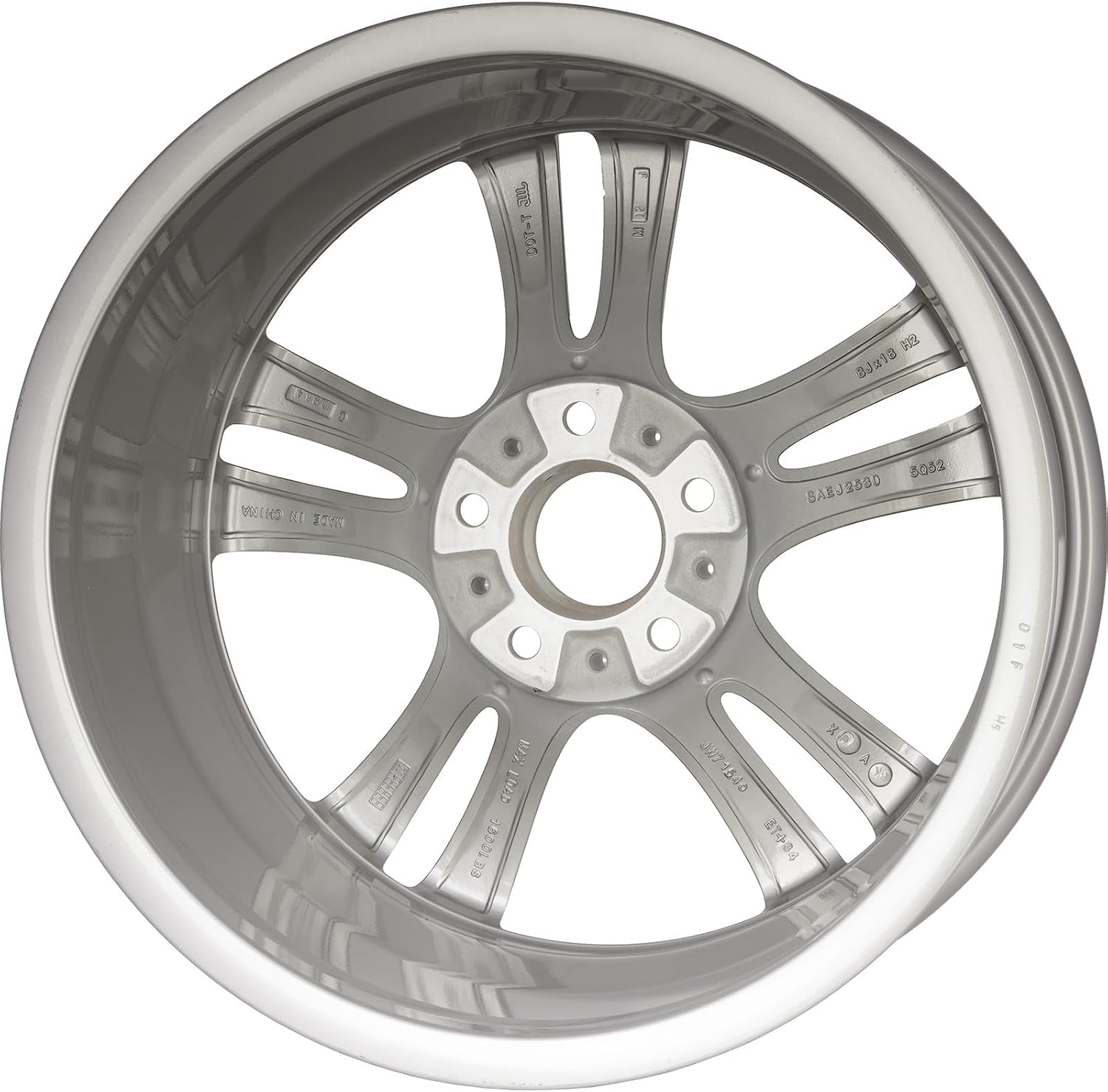 18x8 Medium Gray Alloy Wheel Rim for BMW 3 and 4-Series