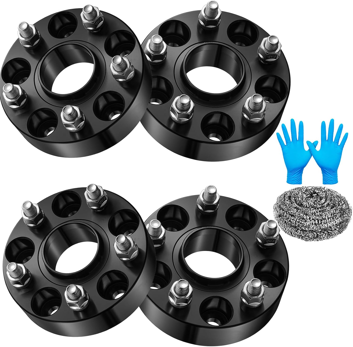 5x114.3 Wheel Spacers 1.5 inch Compatible with Lexus ES250 ES300h GS350 RX350, 60.1 mm Center Bore & 5 Lug Forged 5x4.5 Wheel Adapters M12x1.5 Compatible with Toyota Avalon RAV4, 4PCS