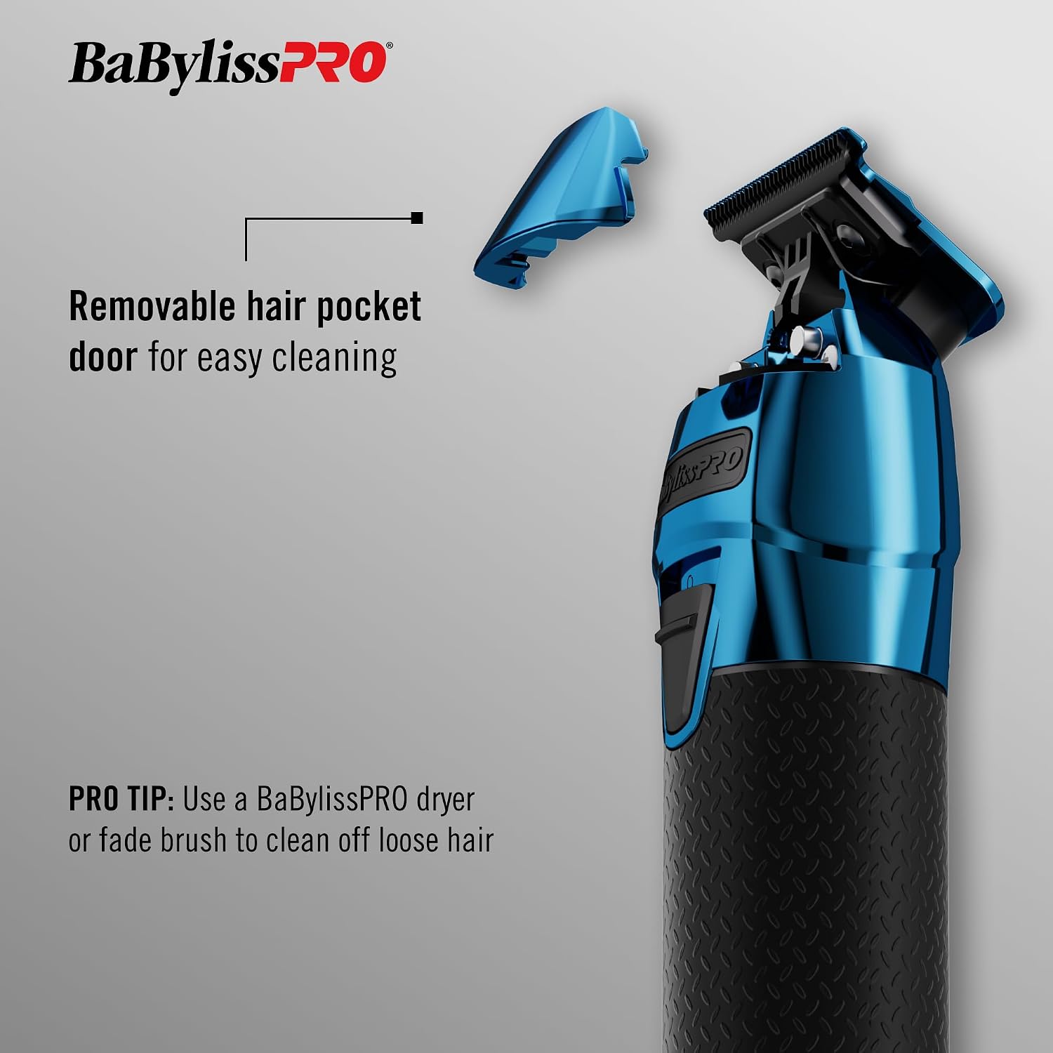 BaBylissPRO FXONE Professional Cordless Outlining Trimmers for Men with Interchangeable Battery
