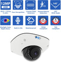 GW Security 8 Channel 12MP 4K @30FPS Face Recognition PoE Security Camera System with 6 x 12MP (4512x2512) IP Color Night Vision Waterproof Microphone AI Dome Cameras, 10 Smart AI Functions