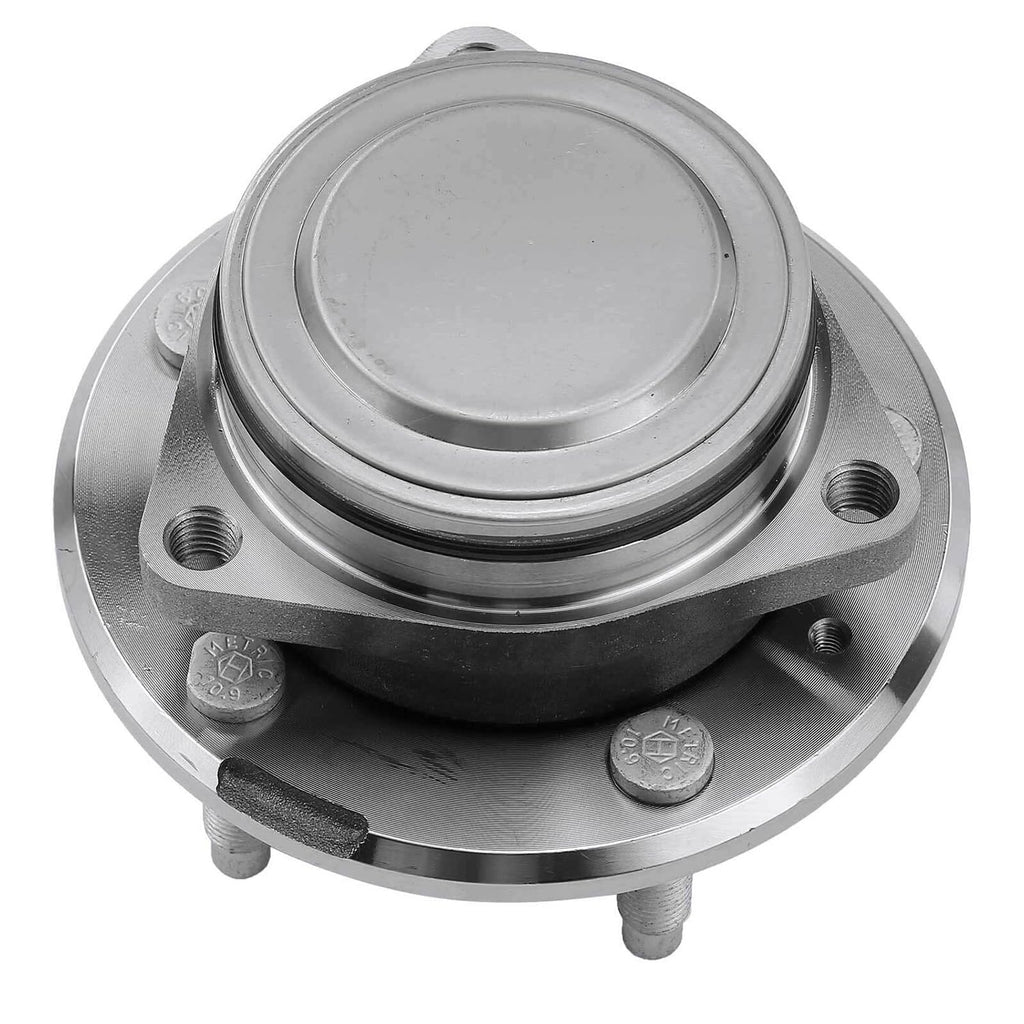 Detroit Axle - 2 Rear Wheel Bearing and Hubs Assembly for Chevy Equinox & GMC Terrain 2018-2021 FWD, 5 Lugs Non-ABS