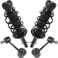 TRQ Front Suspension Kit Compatible with 1998-2000 Volkswagen Beetle 2000-2005 Golf Jetta