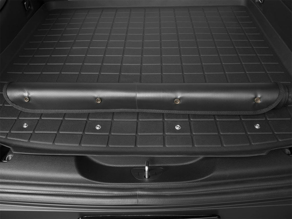 WeatherTech Cargo Trunk Liner with Bumper Protector for Genesis GV70, Electrified GV70, Behind 2nd Row w/Bumper Protector (401481SK), Black