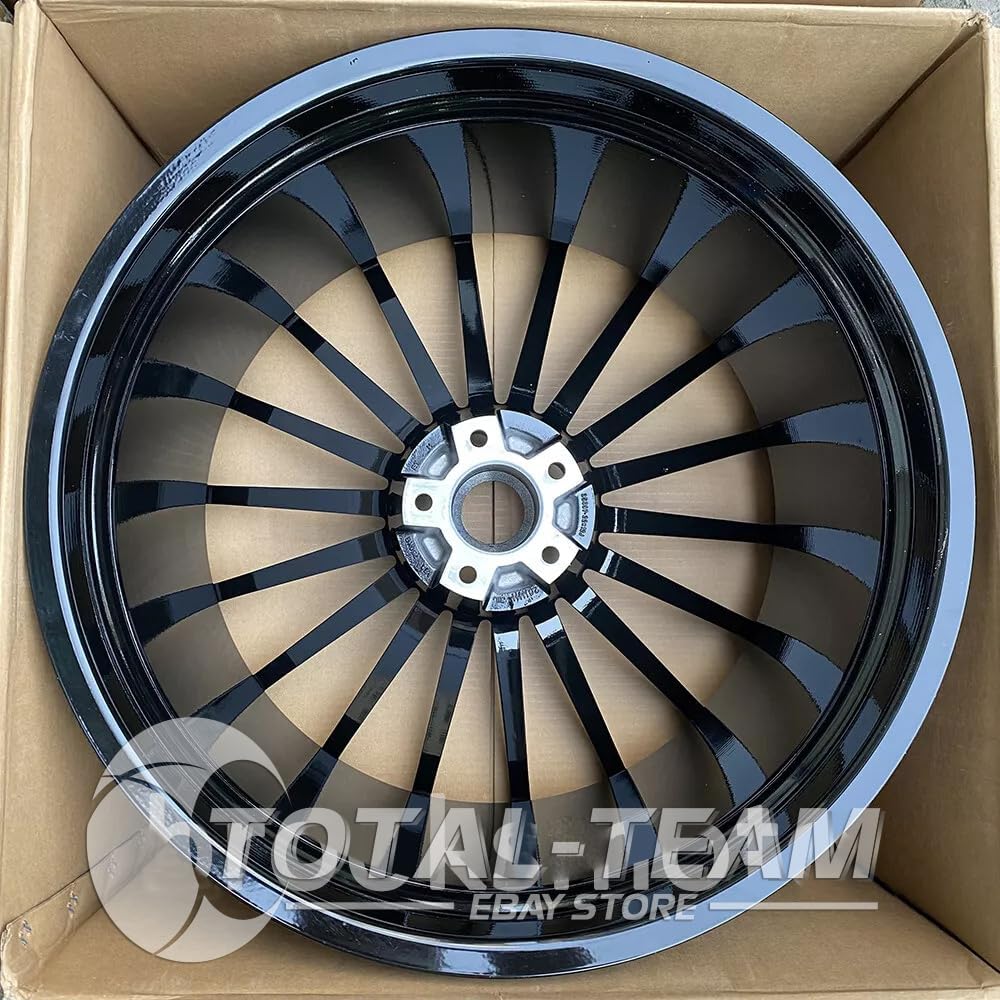 Generic 22'' HM STYLE GLOSS BLACK WHEEL RIM FIT BMW X5 E70 F15 X6 E71 F16 5X120 SET OF 4 e371