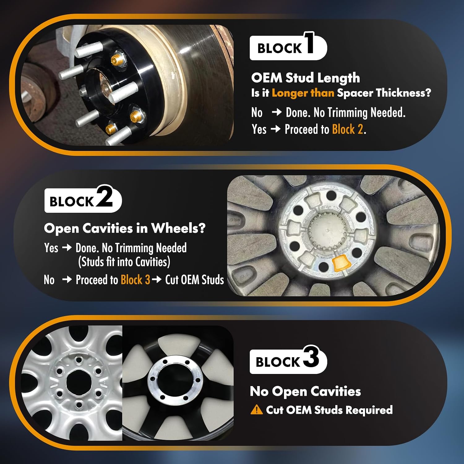 Dynofit 1.5' Wheel Spacers 6x5.5 for Silverado/Sierra, 78.1mm Bore, M14x1.5 Studs | 4-Pack 6x139.7 Forged Hubcentric Spacers for GMC Sierra/Yukon, Chevy Tahoe/Suburban, Cadillac Escalade 6-Lug GM Truck