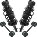 TRQ Front Suspension Kit Compatible with 2001-2010 Volkswagen Beetle 2001-2005 Golf Jetta