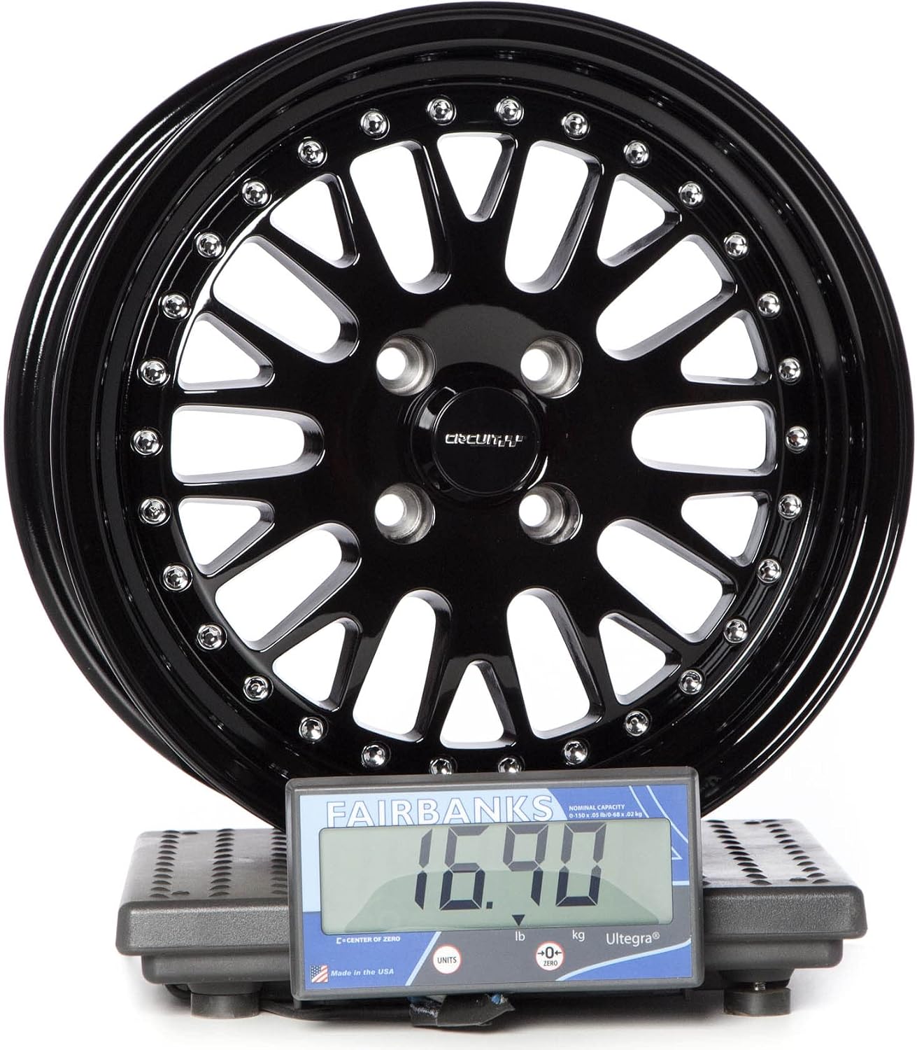 Circuit Performance CP21 15×7 Gloss Black 4×100 [+25mm] Wheel Rim compatible with Acura Integra, Honda Civic, Mazda Miata MX5, and BMW E30