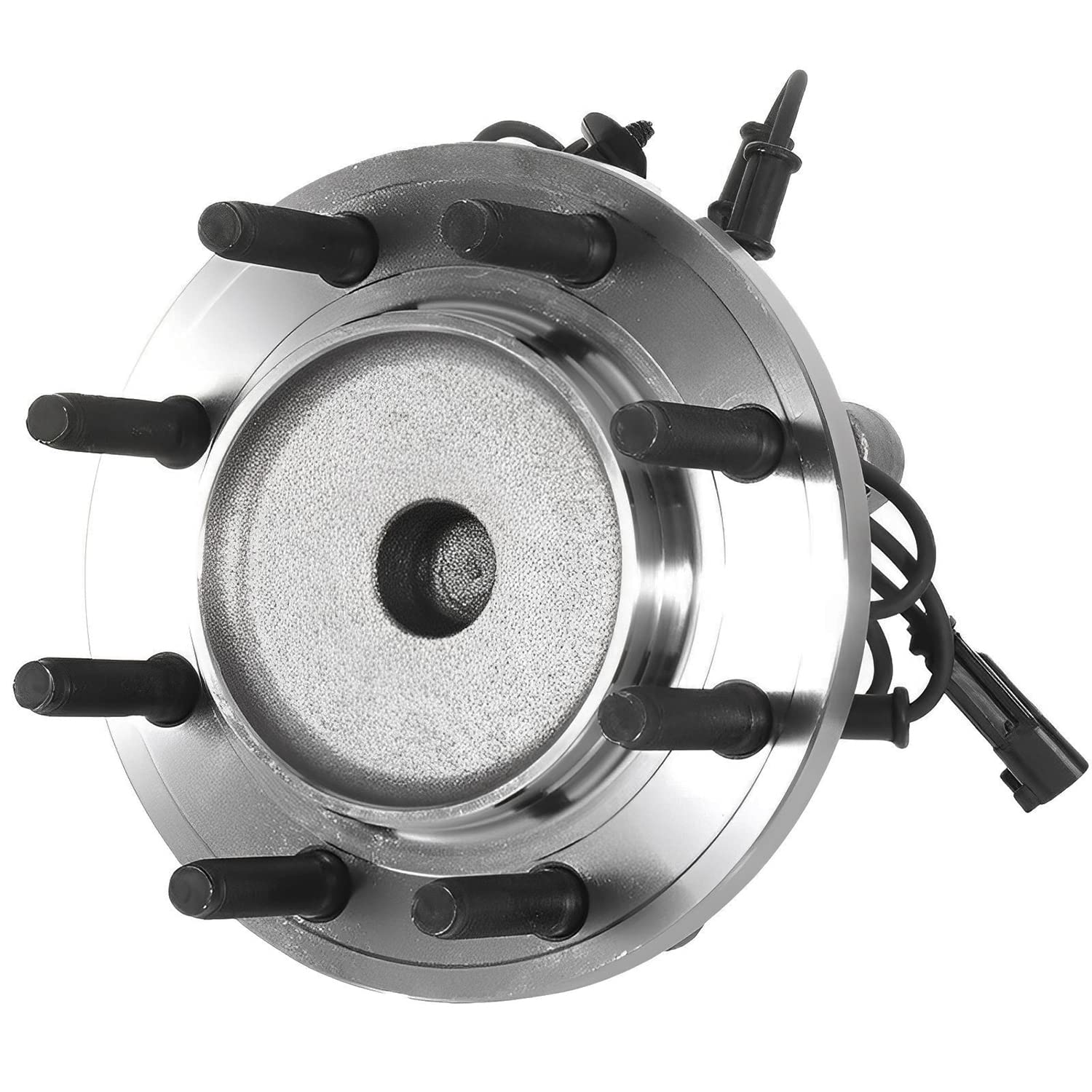Detroit Axle - RWD Front Wheel Bearing and Hub Assembly for Dodge Ram 2500 Ram 3500 2009 2010 2011 Ram 2500 3500, 8 Lugs with ABS Sensor 515123