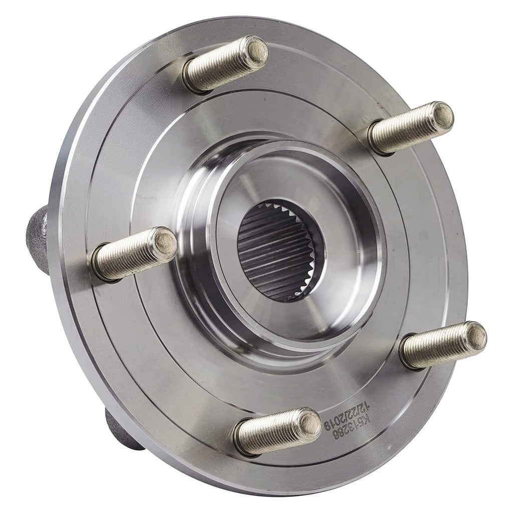Detroit Axle - Front Wheel Bearing Hubs for 2009-2020 Dodge Journey, Replacement 2010 2011 2012 2013 2014 2015 2016 2017 2018 2019 Journey Wheel Bearing and Hubs Assembly Set