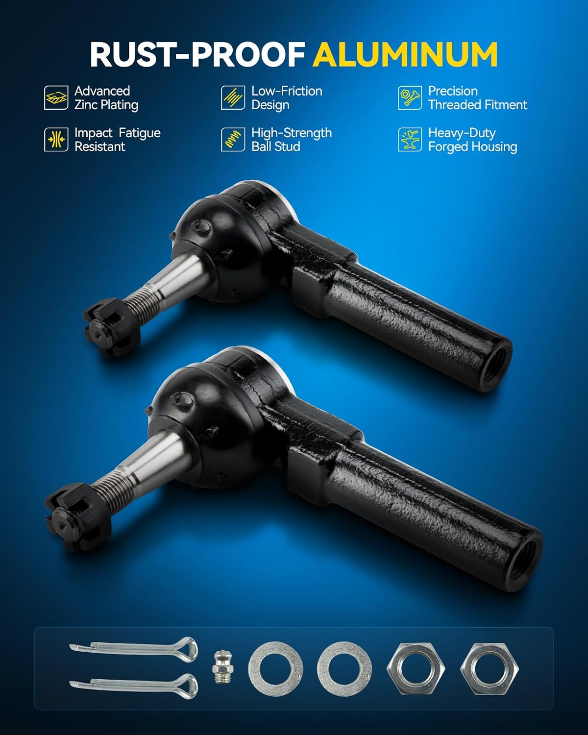 PHILTOP Hydraulic Power Steering Rack & Pinion Kit for 1997 Century, 1998-2002 Century Custom, with Outer Tie Rod Ends, Replace# 22-186