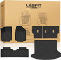 LASFIT Floor Mats & Cargo Liner with Backrest Mat 2025 2026 2027 for Chevy Equinox/GMC Terrain (Not for Equinox EV), All Weather TPE Custom Fit Floor Mats, Car Mats Full Set for Equinox/Terrain