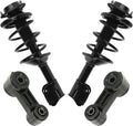 TRQ Front Suspension Kit Complete Strut & Coil Spring Assembly Sway Bar Stabilizer Link Compatible with 2003-2004 Subaru Legacy