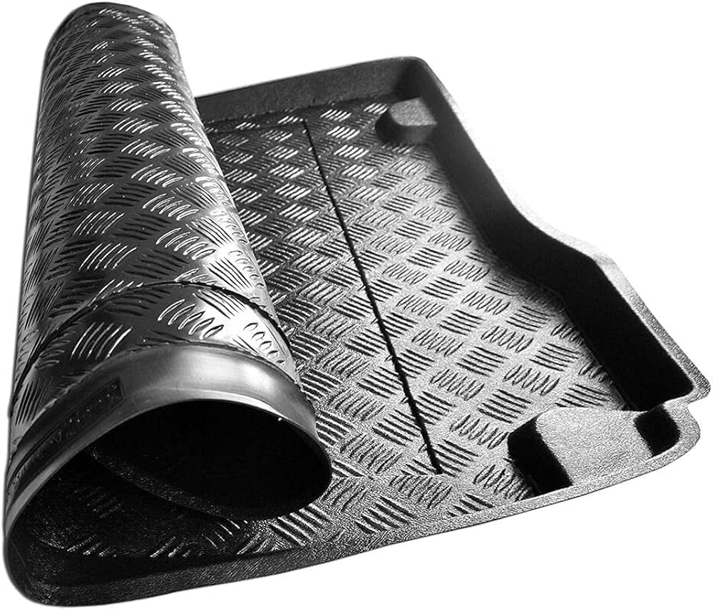 Rezaw‑Plast Floor Mats & PE Cargo Liner Set for Lexus RX 330 350 400h 2004 2005 2006 2007 2008 2009 Rubber Car Mats PE Trunk Liner Durable Tailored Custom Fit Black